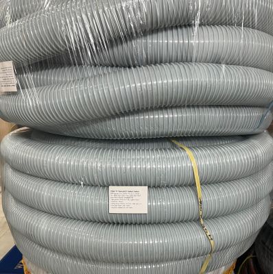 GREY SPIRAL PVC DUST COLLECTION HOSE – VIETNAM