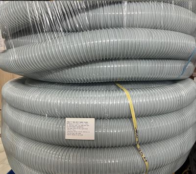 GREY SPIRAL PVC DUST COLLECTION HOSE – VIETNAM