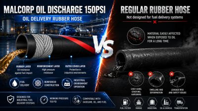 What Makes Oil-Resistant Hoses Different from Regular Hoses? How to Choose the Right Oil-Resistant Rubber Hose