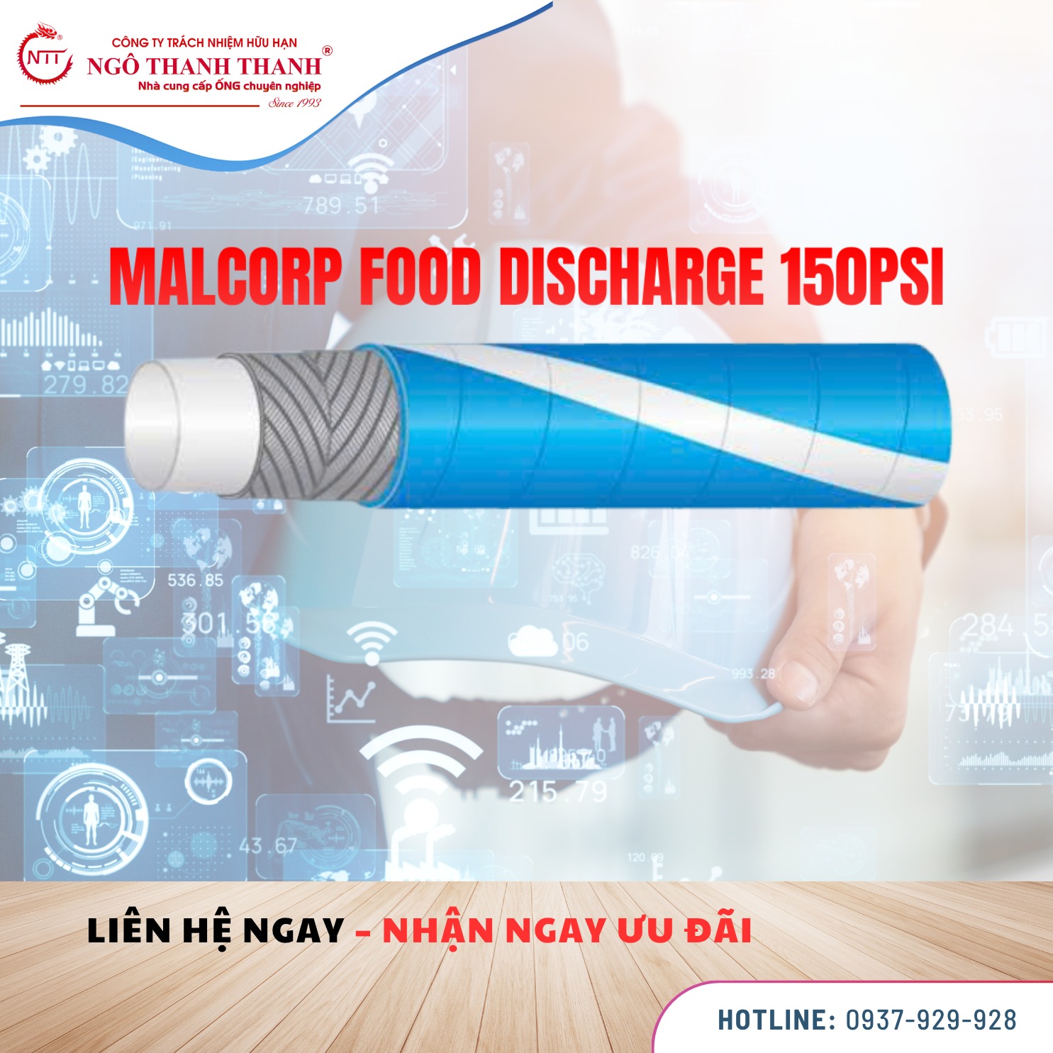 MALCORP FOOD DISCHARGE 150PSI Ngô Thanh Thanh 1