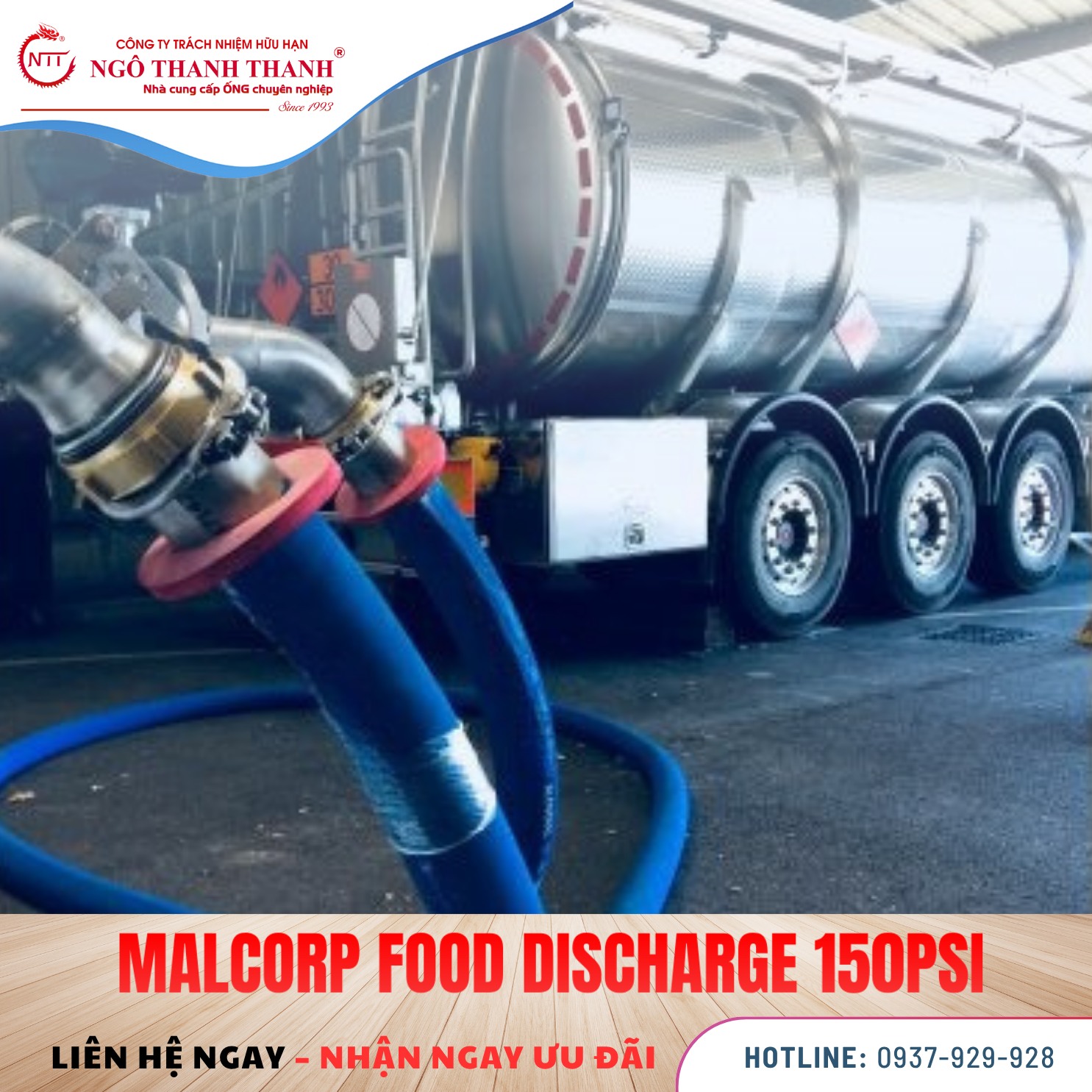 MALCORP FOOD DISCHARGE 150PSI Ngô Thanh Thanh 2