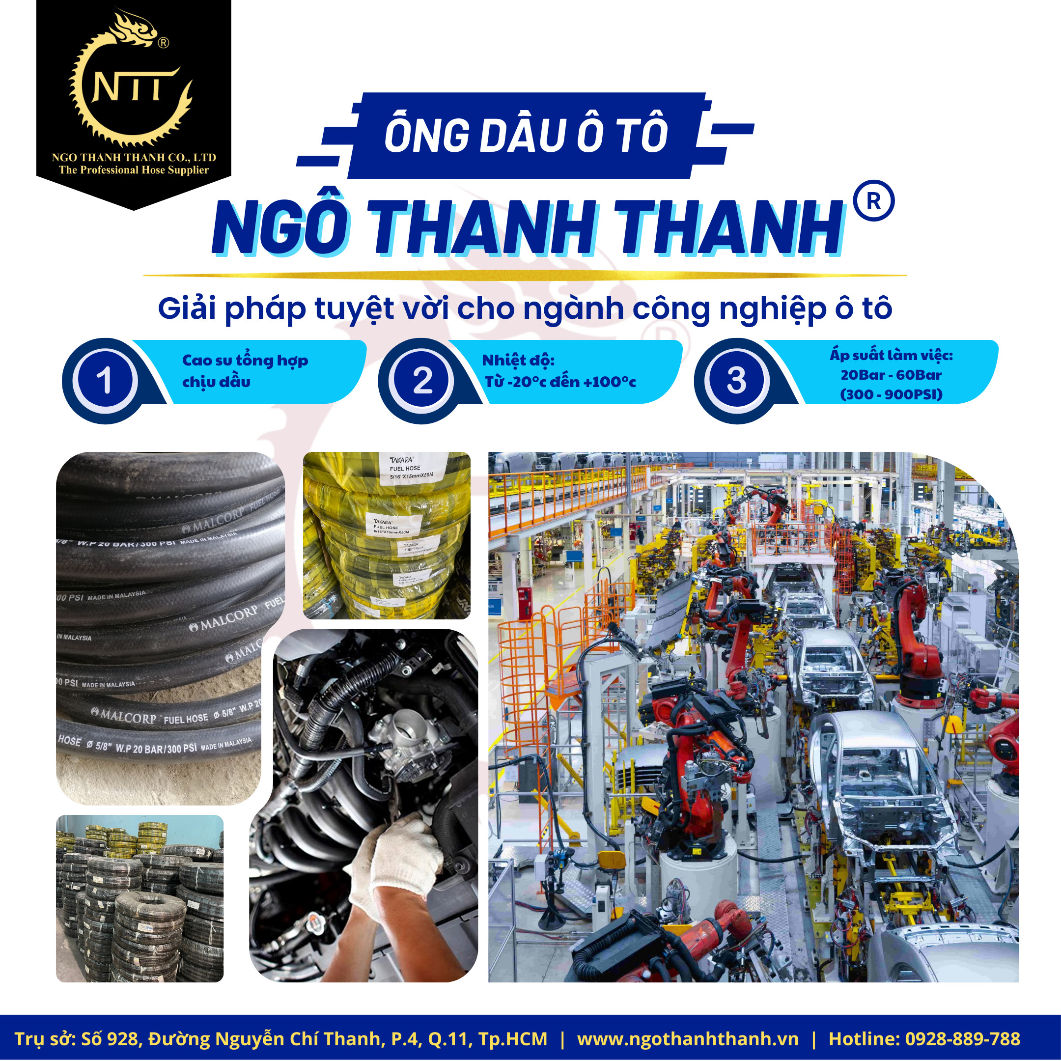 Ống dầu Ô tô Ngô Thanh Thanh