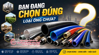 BẠN ĐANG CHỌN Đ&Uacute;NG LOẠI ỐNG CHƯA? HƯỚNG DẪN CHỌN ỐNG CAO SU V&Agrave; ỐNG NHỰA PH&Ugrave; HỢP
