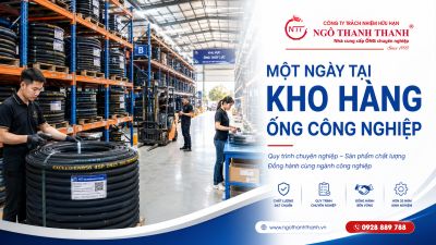 Một Ng&agrave;y Tại Kho H&agrave;ng Ống C&ocirc;ng Nghiệp Ng&ocirc; Thanh Thanh &ndash; Quy Tr&igrave;nh Chuy&ecirc;n Nghiệp, Sẵn S&agrave;ng Đồng H&agrave;nh C&ugrave;ng Doanh Nghiệp